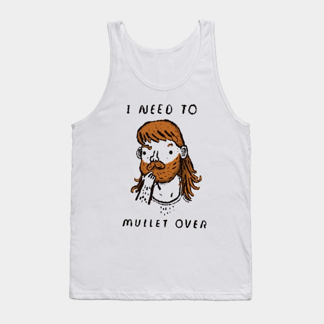 mullet over Tank Top by Louisros